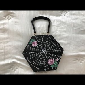 Nicolette Carlone Spider Web Purse